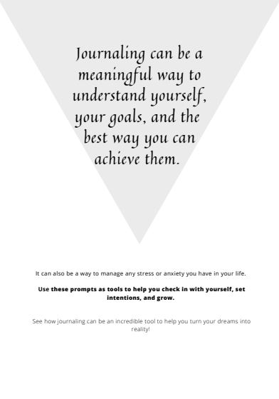 Journaling Planner